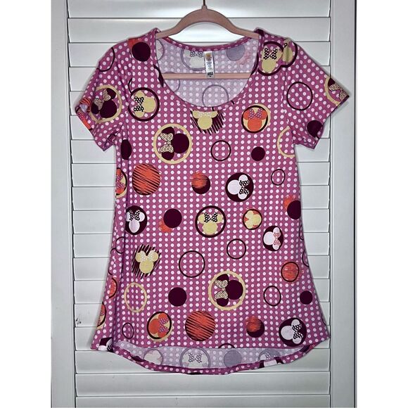 Disney Tops - Disney Minnie Mouse Lularoe L Classic size XS